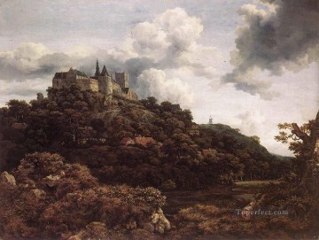  Isaakszoon Lienzo - Castillo de Bentheim Jacob Isaakszoon van Ruisdael